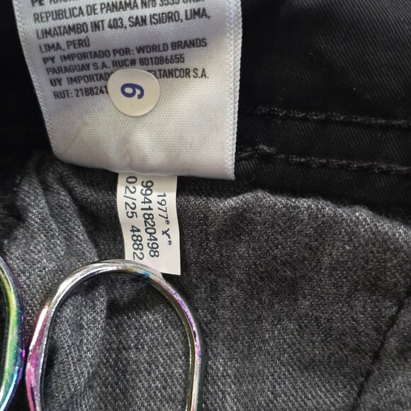 American Eagle Cargo Pants Mens 30x30/27 Black Flex Lived-In Utility Tech Casual - Picture 14 of 16